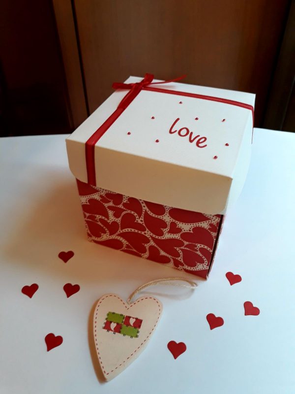 Scatola Box Surprise San Valentino Completa Personalizzabile