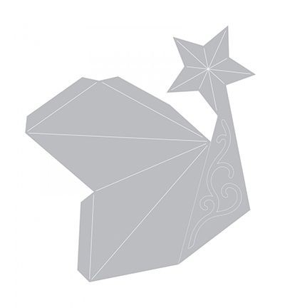 Fustella A Forma Di 5 Ciondoli Natalizi - 3,9 X 6,4 Cm - Matrice Per Taglio Carta - Compatibile Con Big Shot E Altre Macchine - Ideale Per Biglietti E Decorazioni