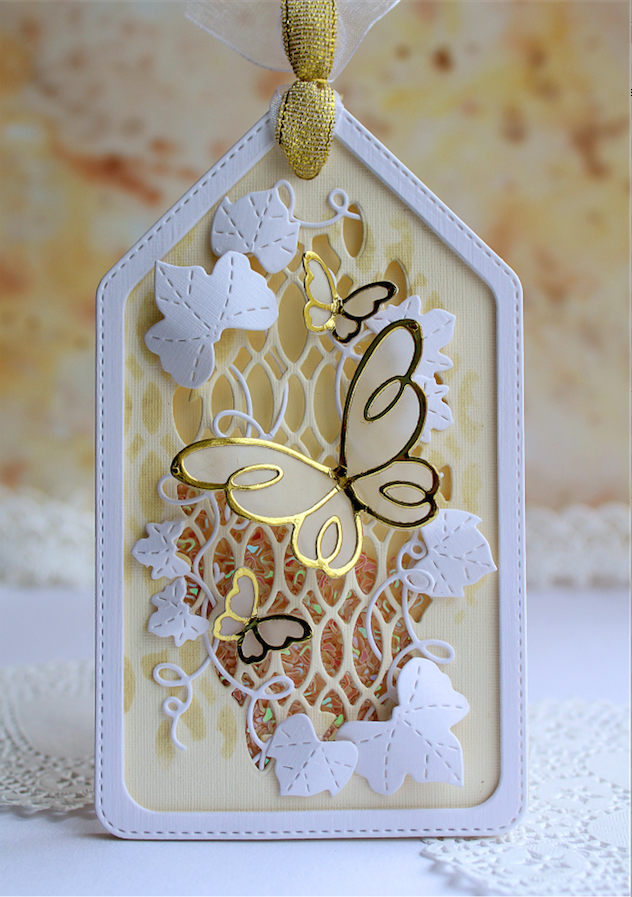 Fustelle Emelia Butterfly Trio by Memory Box & Poppy Stamp - VINCIART