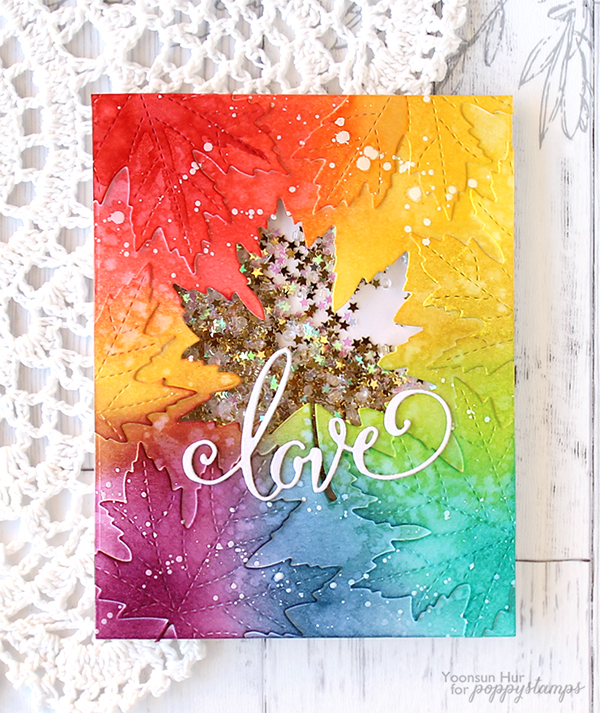 Fustella Swirled Love by Memory Box & Poppy Stamp - VINCIART