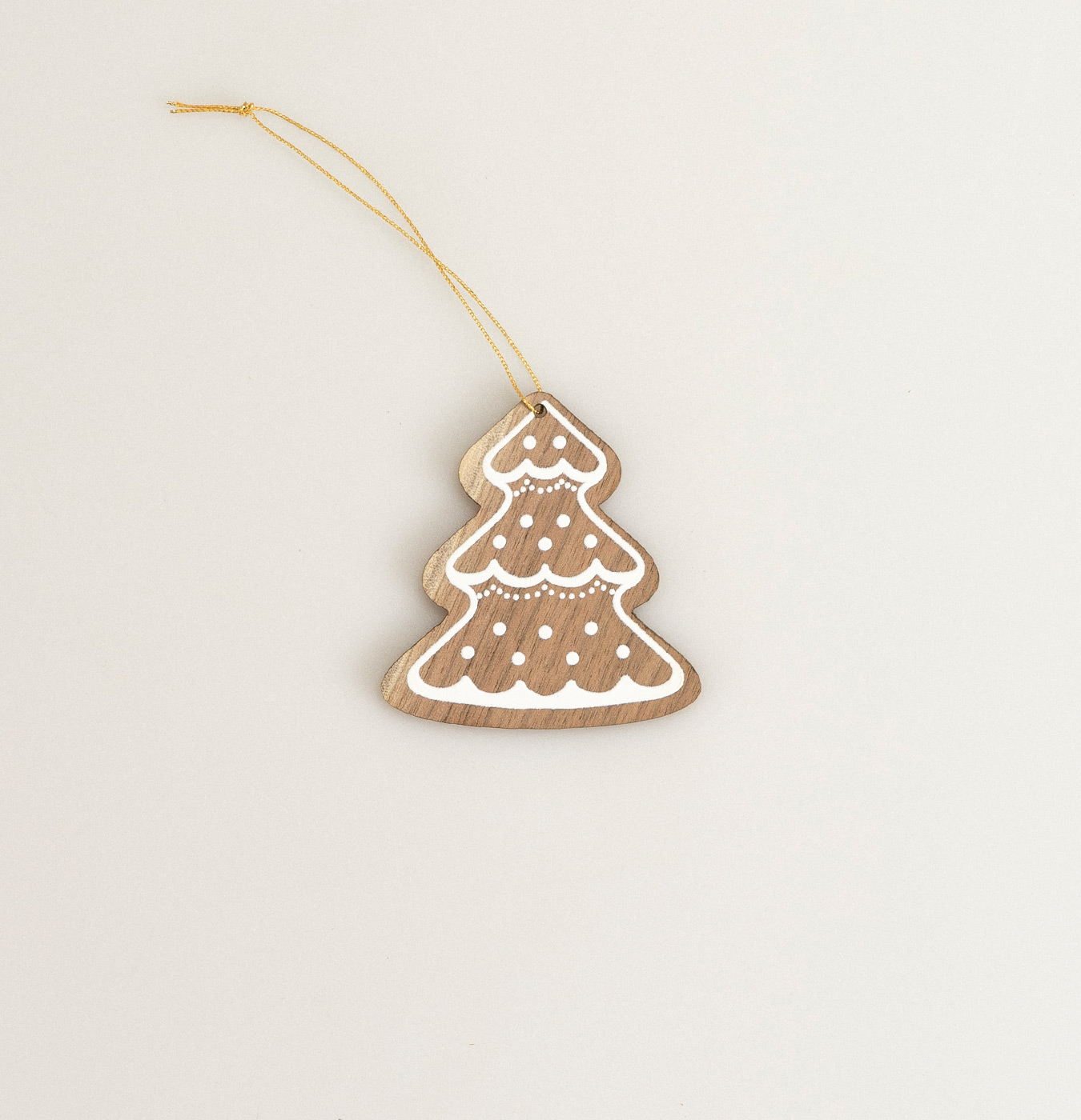 Addobbo per Albero Alberello Set Pan di Zenzero by L. Wood